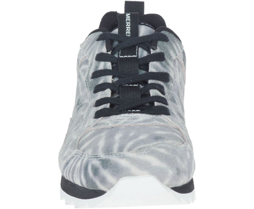 Merrell Sneakers White/Black - Alpine Tie Dye Suede - Womens 93INAWXPR